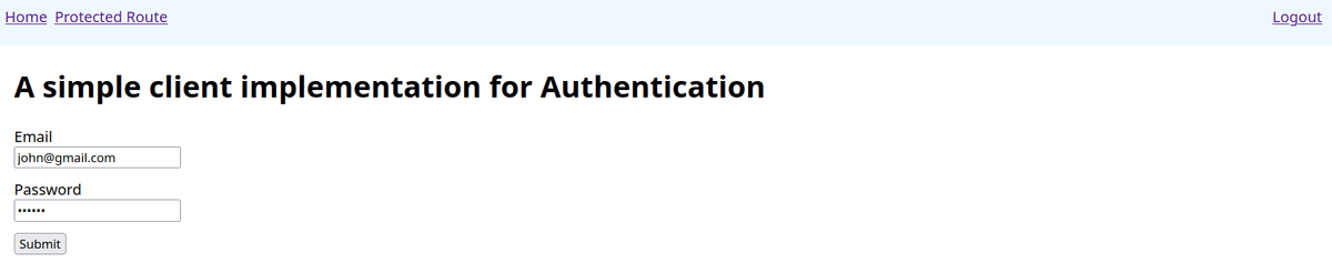 How it looks like without logging in