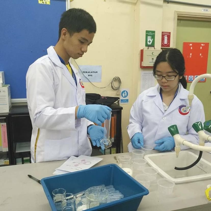 Trying to make a rainbow from pH indicator