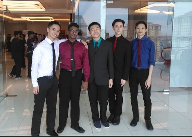 Some of my best friends from high school during graduation