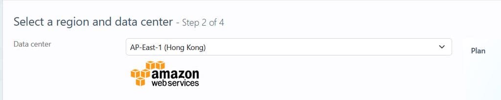 Selecting data center