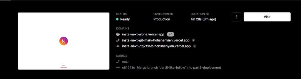 Successful Deployment