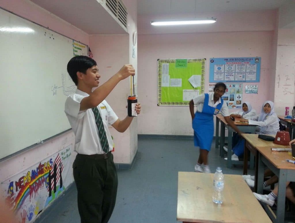 This was me in Form 1