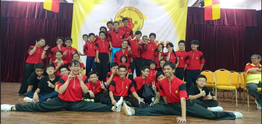 Wushu group photo
