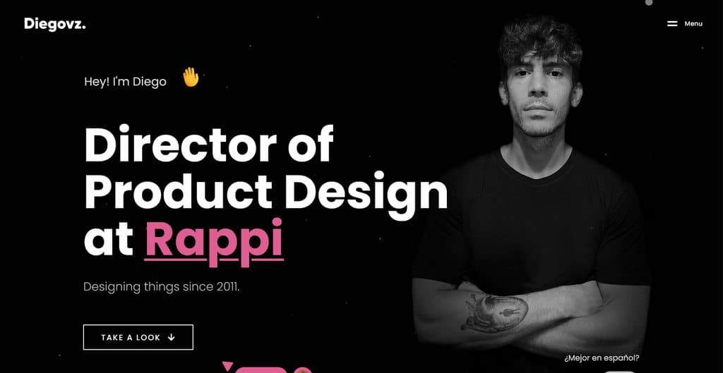 Diegovz's Portfolio Website